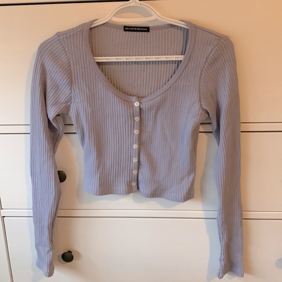 Purple Sweater Brandy Melville - Picture 1 of 1